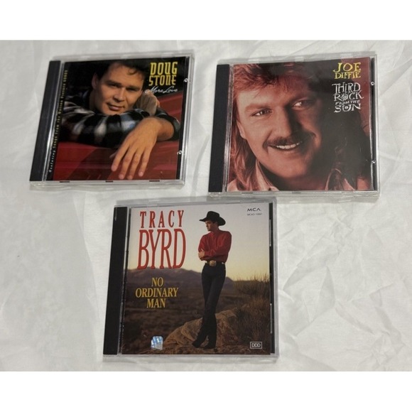 Other - Lot Of 4 Country Music CDs Doug Stone, Joe Diffie, Tracy Byrd